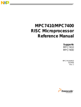 NXP MPC7410 Reference guide