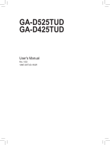 Gigabyte GA-D525TUD User manual
