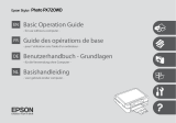 Epson PX720WD Owner's manual