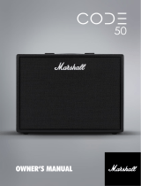 Marshall Code 50 Owner's manual