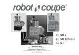 Robot Coupe CL 50 Ultra E User manual