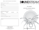 Soundstream SM16-90 Owner's manual