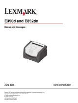 Lexmark 352dn - E B/W Laser Printer User manual