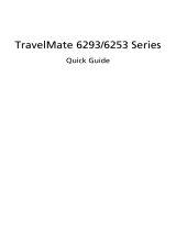 Acer TravelMate 6253 Quick start guide