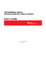 Texas Instruments TMS320DM644x DMSoC Universal Serial Bus (USB) Controller (Rev. G) User guide