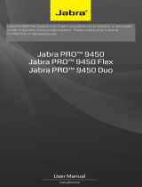 Jabra PRO 9450 Duo User manual
