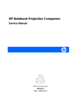 HP Notebook Projection Companion User manual
