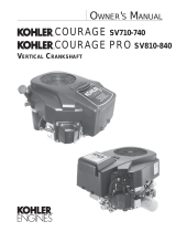 Kohler SV740 User manual