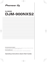 Pioneer DJM900NXS2 Operating Instructions Manual