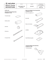 Acura Music Link BII31179-34943 Installation Instructions Manual