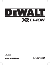 DeWalt DCV582 User manual