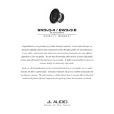 JL Audio 6W3v3-4 Owner's manual