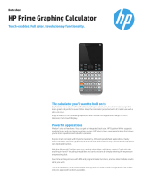 HP Prime Graphing Calculator Product information