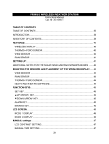 La Crosse Technology WS-2800 Owner's manual