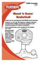 Hasbro Shoot 'N Score Basketball Operating instructions