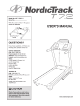 NordicTrack T 7.2 User manual