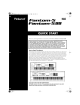 Roland Fantom-S Owner's manual