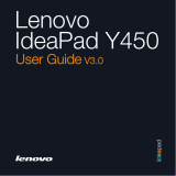 Lenovo IdeaPad Y450 User manual