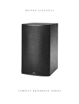 Boston Acoustics CR8 User manual
