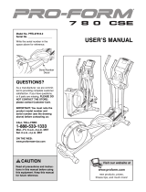 Gold's Gym GGEL68108.0 User manual