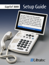 Ultratec CapTel 880i Setup Manual