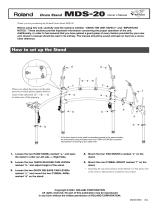 Roland MDS-20BK Owner's manual