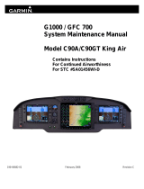 Garmin G1000 - Beechcraft King Air C90A/C90GT/C90GTi Owner's manual