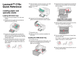 Lexmark 22L0214 - C 770dtn Color Laser Printer Reference guide