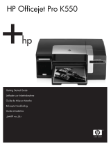 HP OFFICEJET PRO K550DTWN Owner's manual