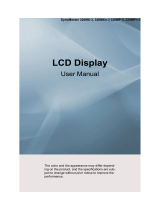 Samsung 320MX-3 User manual