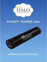 Halo Pocket Power 2000 Operating Instructions Manual