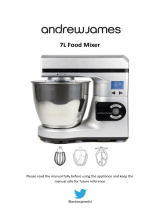 Andrew James 7L Food Mixer User manual