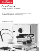 Sunbeam Café Crema EM4800B User manual