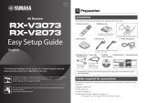 Yamaha RX-V2073 Installation guide