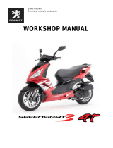 Peugeot SPEEDFIGHT 3 RS Workshop Manual