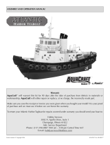 AquaCraft Atlantic Harbor Tugboat Assembly And Operation Manual
