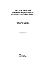 Texas Instruments TMS320C6452 Universal Asynchronous Receiver/Transmitter (UART) User guide