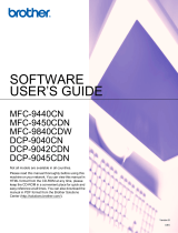 Brother DCP-9040CN Software User's Guide