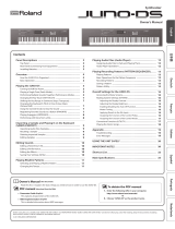 Roland JUNO-DS88 Owner's manual