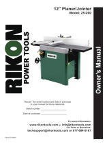 Rikon Power Tools 25-200 User manual