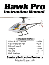 Century Helicopter Products Hawk Pro User manual