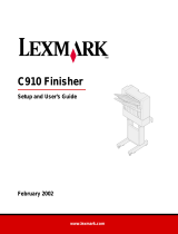 Lexmark 12N0008 - C 910 Color LED Printer User manual