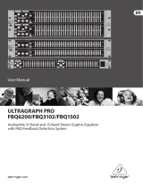 Behringer Ultragraph Pro FBQ3102 User manual