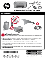HP Deskjet F4500 Owner's manual