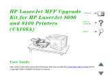 HP LaserJet 8000 Multifunction Printer series User guide