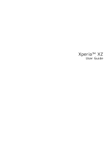 Sony Xperia™ XZ User manual