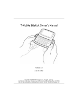 T-Mobile Sidekick User manual