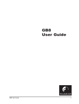 SoundCraft GB8 Owner's manual