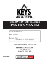 Keys Fitness Health Trainer 2.0 User manual