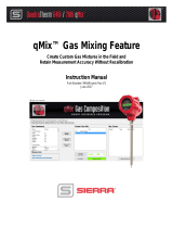 Sierra qMix Gas Mixing Feature User manual
